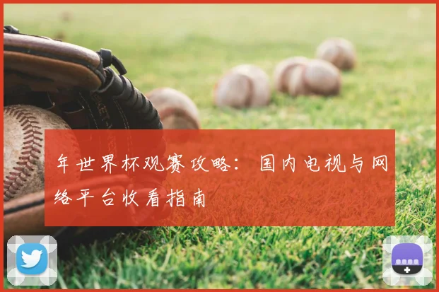 年世界杯观赛攻略：国内电视与网络平台收看指南